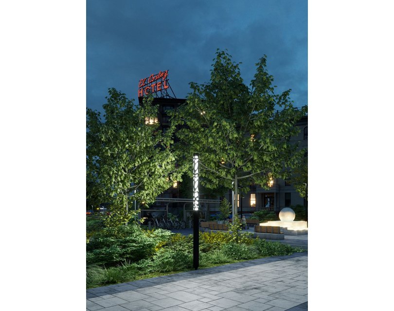 фото Уличный фонарь "Головоломка" 72 Вт