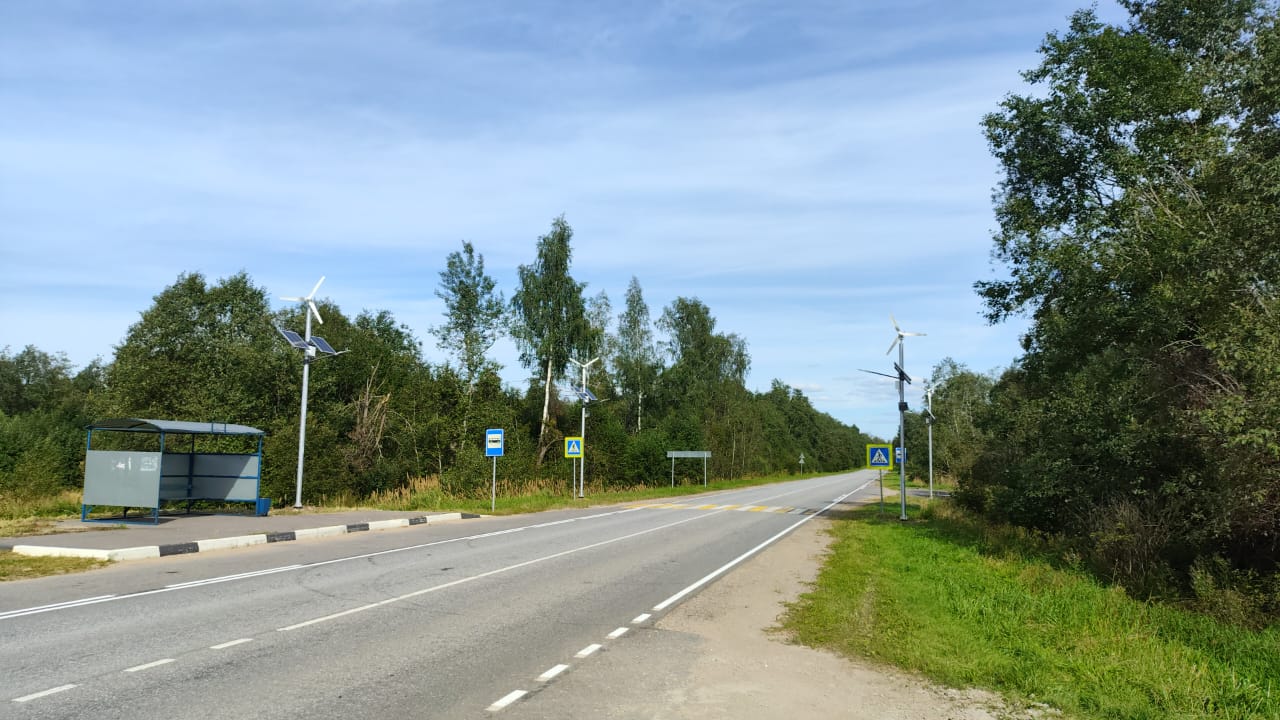 фото Горизонтальный ветрогенератор для сигнального освещения LE-Max VSSO-5